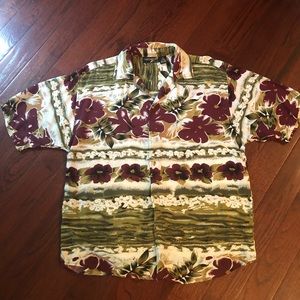 Thums Up tropical print shirt